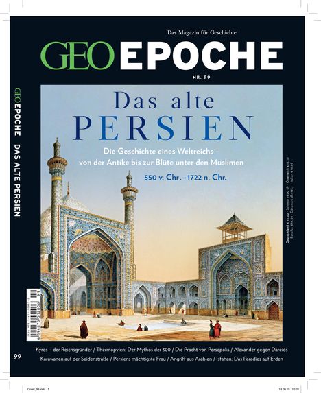 GEO Epoche 99/2019 - Das alte Persien, Buch
