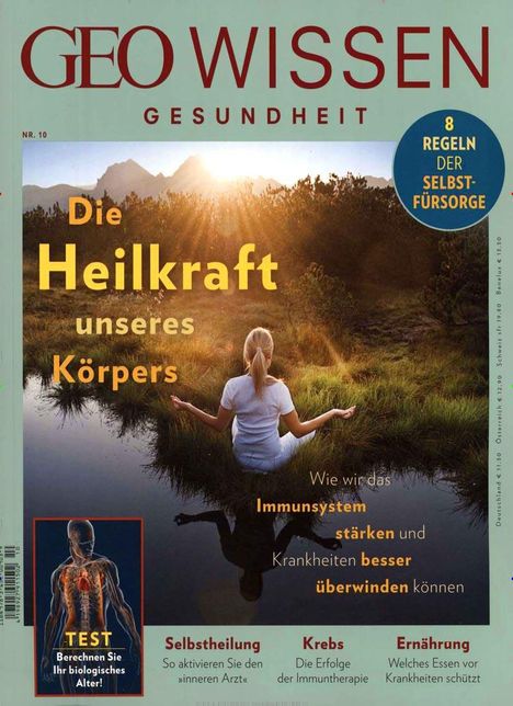 GEO Wissen Gesundheit 10/19 - Die Heilkraft unseres Körpers, Buch