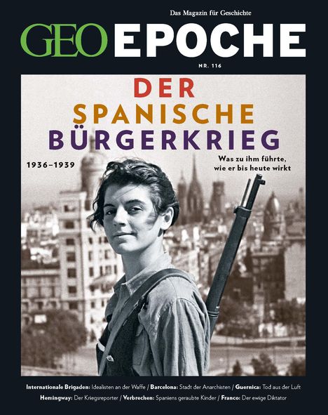 Jens Schröder: GEO Epoche 116/2022 - Der Spanische Bürgerkrieg, Buch