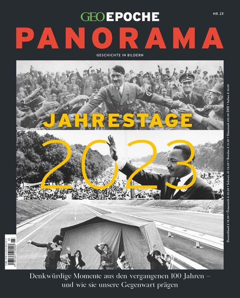 Jens Schröder: GEO Epoche PANORAMA 23/2022 Jahrestage 2023, Buch