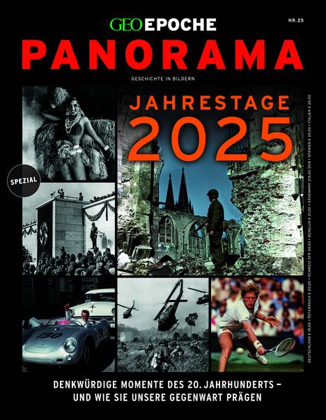 Jürgen Schaefer: GEO Epoche PANORAMA 25/2024 Jahrestage 2025, Buch