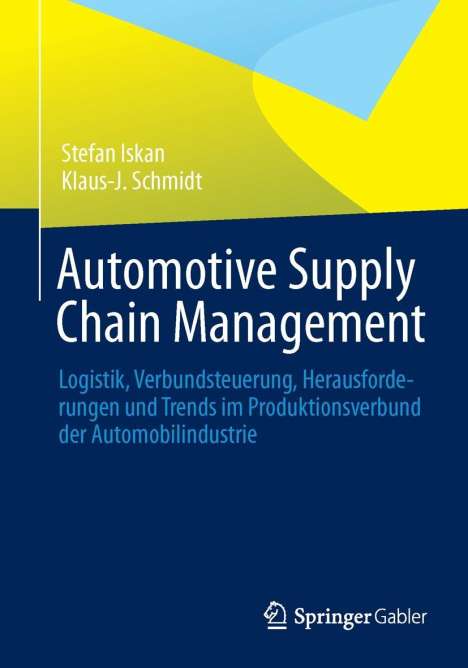 Stefan Iskan: Automotive Supply Chain Management, Buch