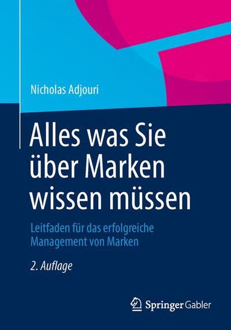 Nicholas Adjouri: Alles was Sie über Marken wissen müssen, Buch