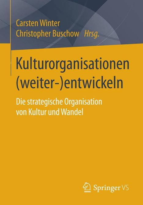 Kulturorganisationen (weiter-)entwickeln, Buch