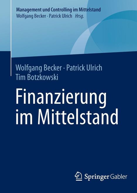 Wolfgang Becker: Finanzierung im Mittelstand, Buch