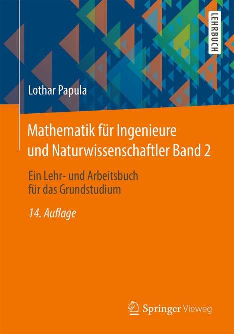 Lothar Papula: Mathematik für Ingenieure und Naturwissenschaftler 02, Buch