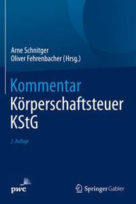 Kommentar Körperschaftsteuer KStG, Buch