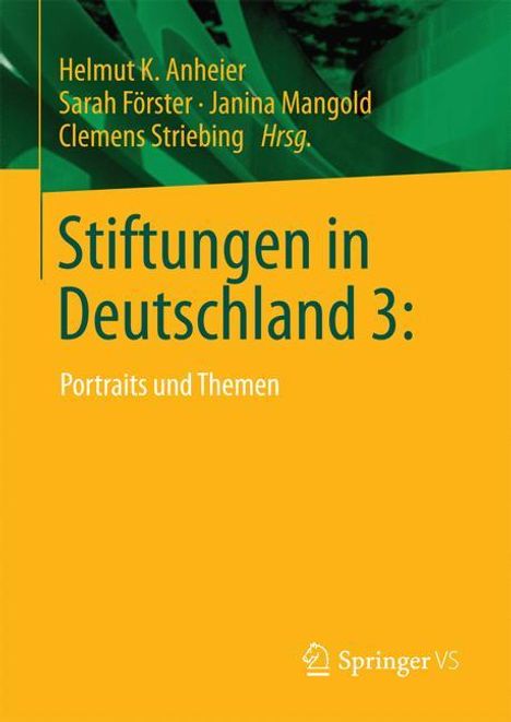 Stiftungen in Deutschland 3:, Buch