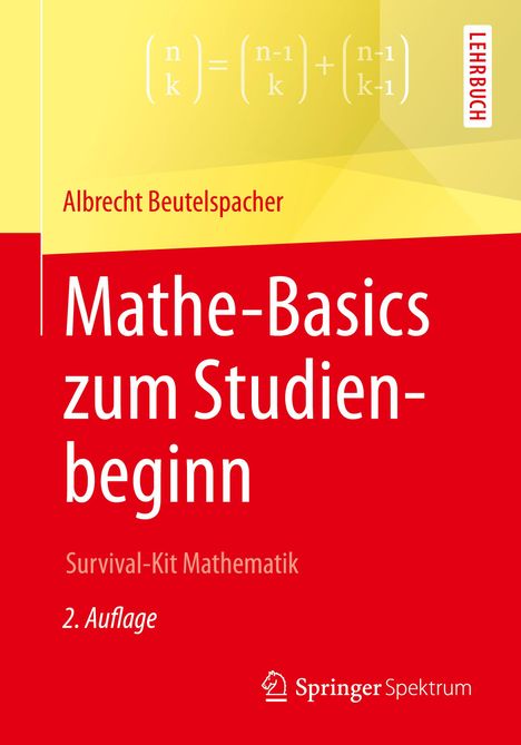 Albrecht Beutelspacher: Mathe-Basics zum Studienbeginn, Buch