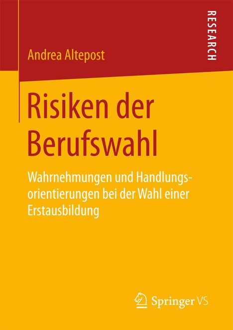 Andrea Altepost: Risiken der Berufswahl, Buch