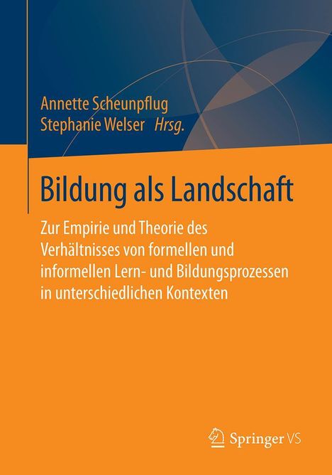 Bildung als Landschaft, Buch