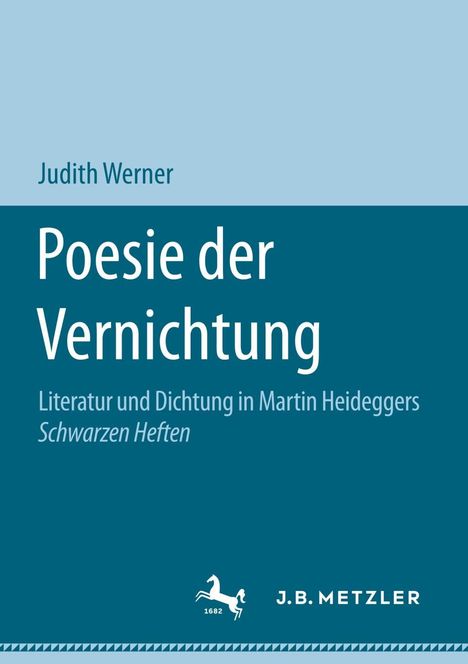 Judith Werner: Poesie der Vernichtung, Buch