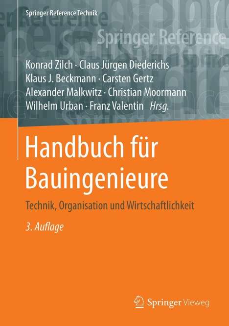 Handbuch für Bauingenieure, Buch
