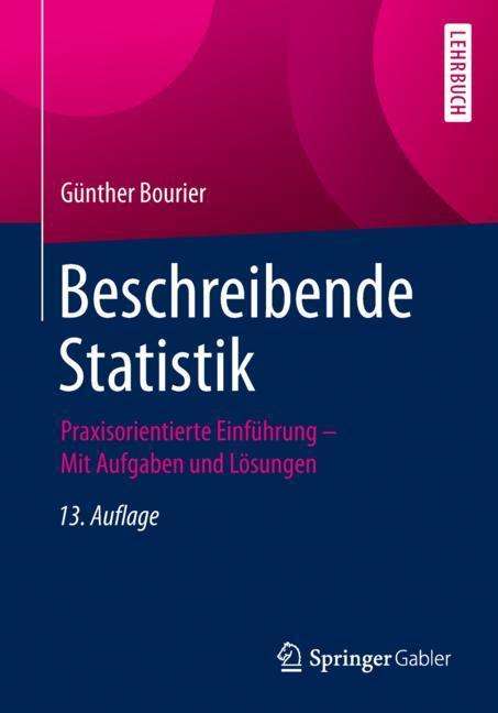 Günther Bourier: Bourier, G: Beschreibende Statistik, Buch