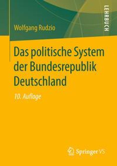 Wolfgang Rudzio: Rudzio, W: Das politische System der Bundesrepublik Deutschl, Buch