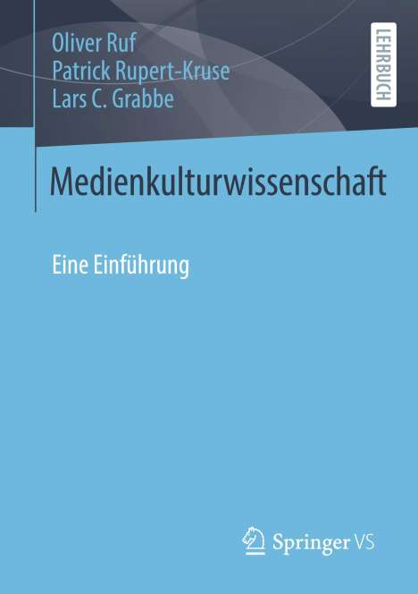 Oliver Ruf: Medienkulturwissenschaft, Buch