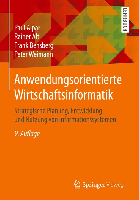 Paul Alpar: Anwendungsorientierte Wirtschaftsinformatik, Buch