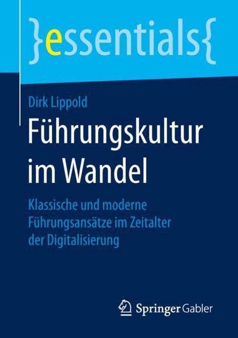 Dirk Lippold: Führungskultur im Wandel, Buch