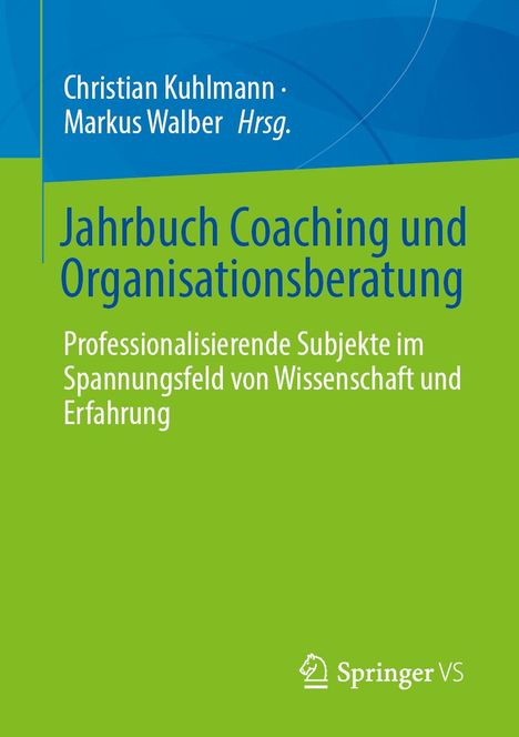 Jahrbuch Coaching und Organisationsberatung, Buch