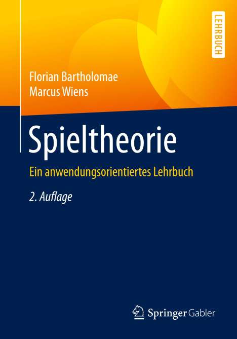 Marcus Wiens: Spieltheorie, Buch