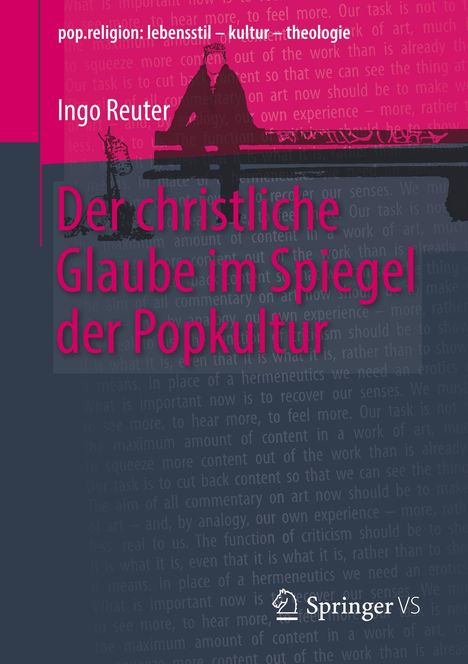 Ingo Reuter: Der christliche Glaube im Spiegel der Popkultur, Buch