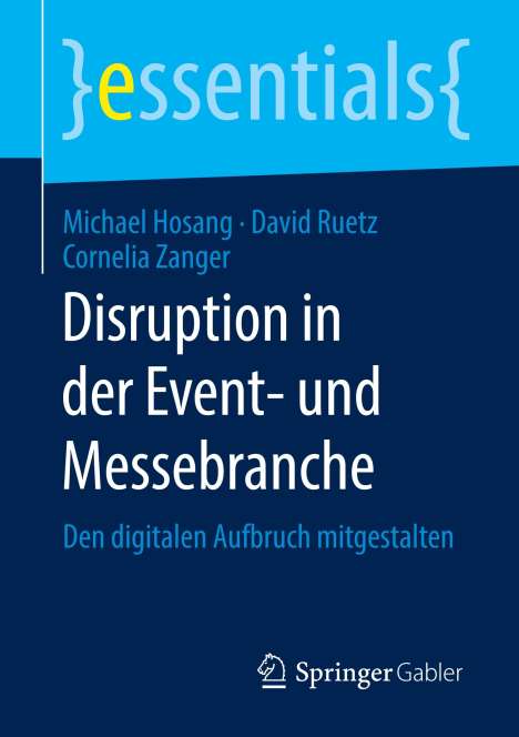 Michael Hosang: Disruption in der Event- und Messebranche, Buch
