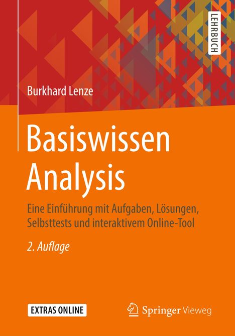 Burkhard Lenze: Basiswissen Analysis, Buch