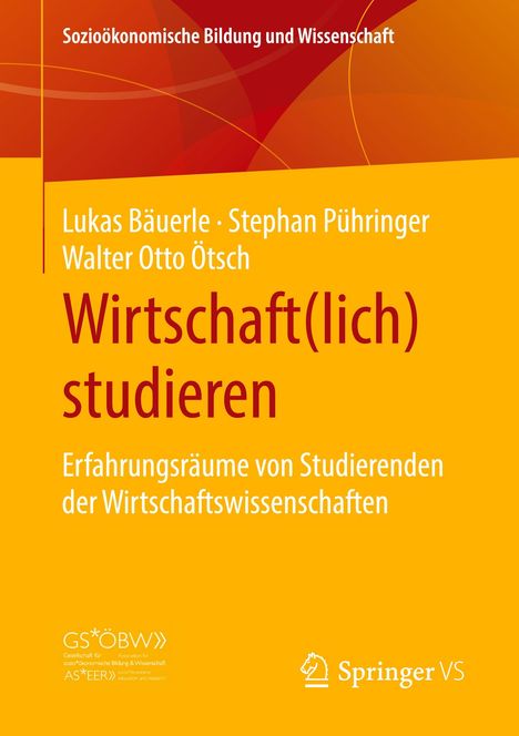 Lukas Bäuerle: Wirtschaft(lich) studieren, Buch