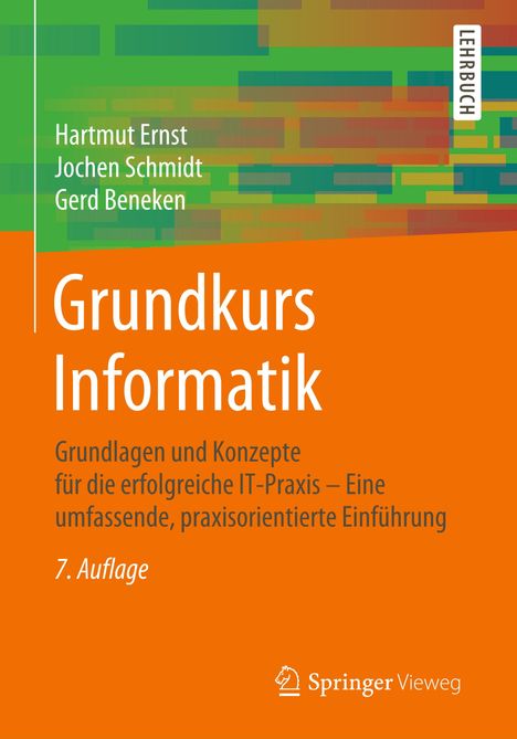 Hartmut Ernst: Ernst, H: Grundkurs Informatik, Buch