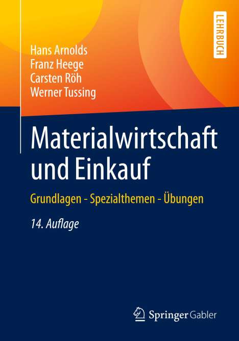 Hans Arnolds: Materialwirtschaft und Einkauf, Buch