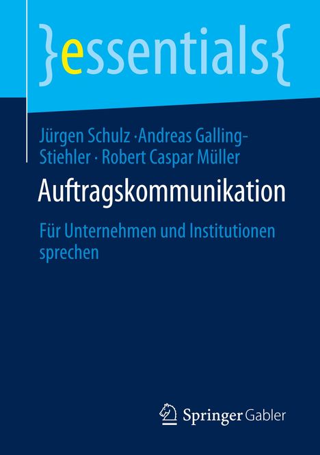 Jürgen Schulz: Auftragskommunikation, Buch