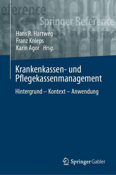 Krankenkassen- und Pflegekassenmanagement, Buch