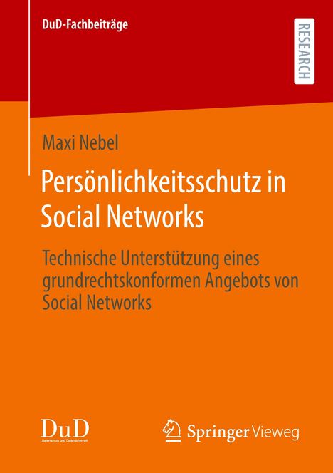 Maxi Nebel: Persönlichkeitsschutz in Social Networks, Buch