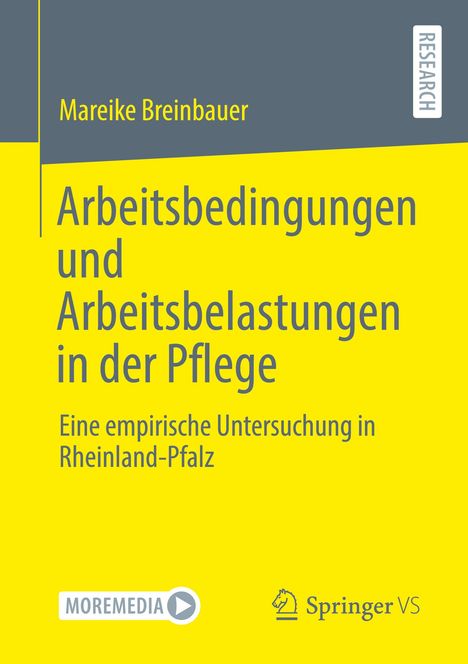 Mareike Breinbauer: Arbeitsbedingungen und Arbeitsbelastungen in der Pflege, Buch