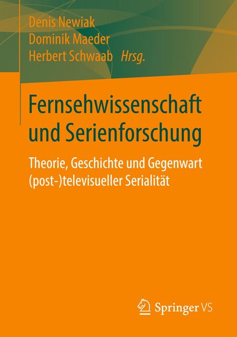 Fernsehwissenschaft und Serienforschung, Buch