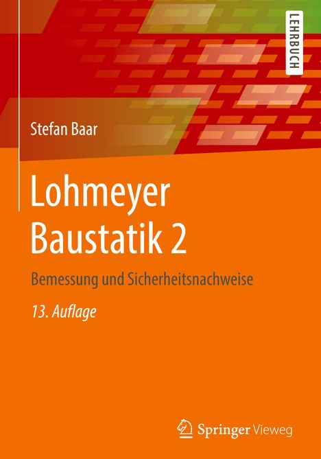 Stefan Baar: Lohmeyer Baustatik 2, Buch