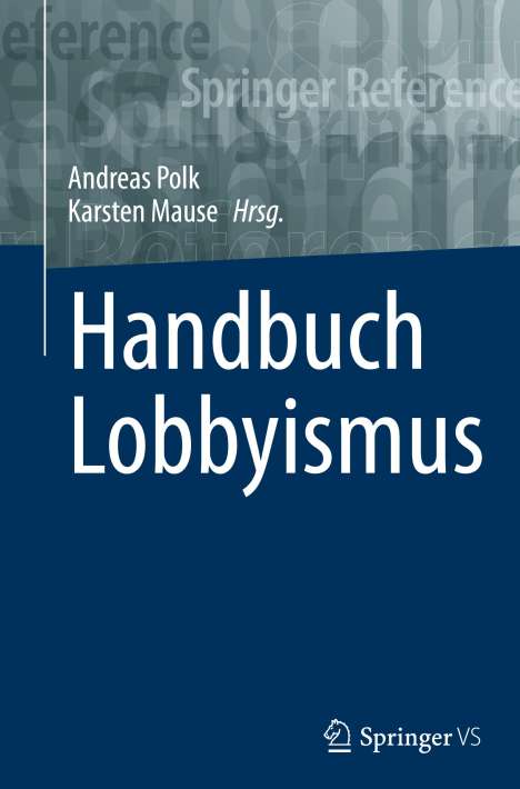 Handbuch Lobbyismus, Buch