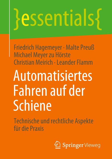 Friedrich Hagemeyer: Automatisiertes Fahren auf der Schiene, Buch