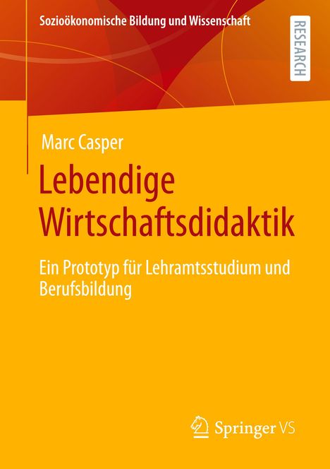Marc Casper: Lebendige Wirtschaftsdidaktik, Buch