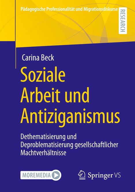 Carina Beck: Soziale Arbeit und Antiziganismus, Buch