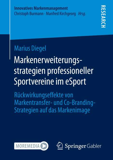 Marius Diegel: Markenerweiterungsstrategien professioneller Sportvereine im eSport, Buch