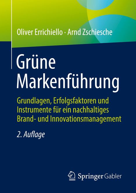 Arnd Zschiesche: Grüne Markenführung, Buch