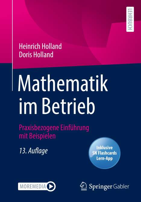 Doris Holland: Mathematik im Betrieb, 1 Buch und 1 eBook