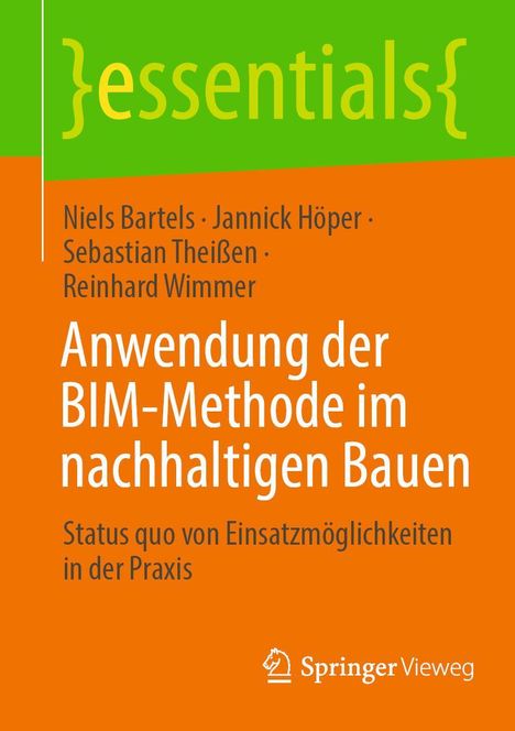 Niels Bartels: Anwendung der BIM-Methode im nachhaltigen Bauen, Buch