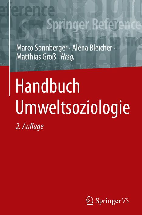 Handbuch Umweltsoziologie, Buch