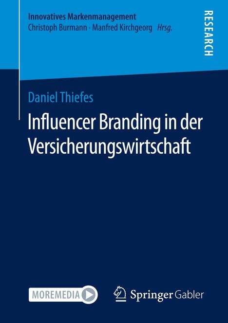 Daniel Thiefes: Influencer Branding in der Versicherungswirtschaft, Buch