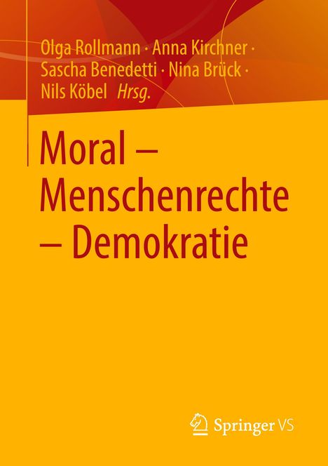 Moral ¿ Menschenrechte ¿ Demokratie, Buch