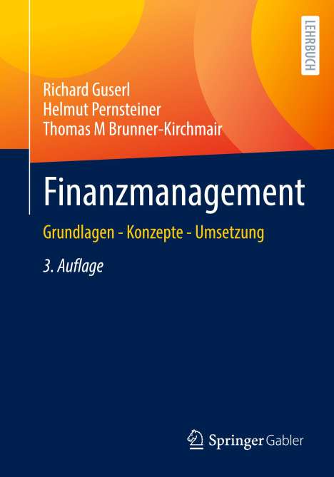 Richard Guserl: Finanzmanagement, Buch