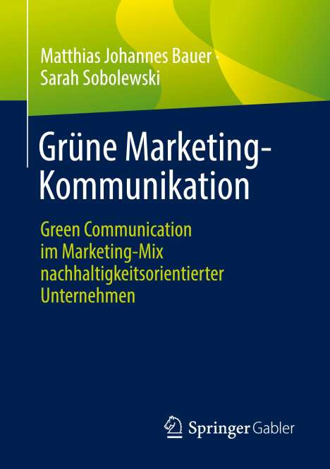 Sarah Sobolewski: Grüne Marketing-Kommunikation, Buch