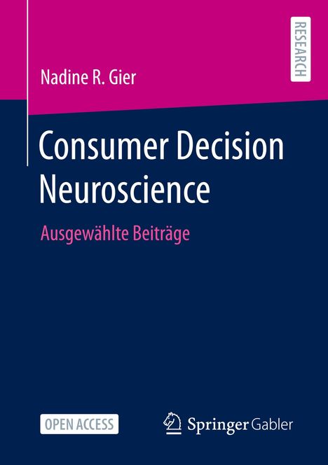 Nadine R. Gier: Consumer Decision Neuroscience, Buch